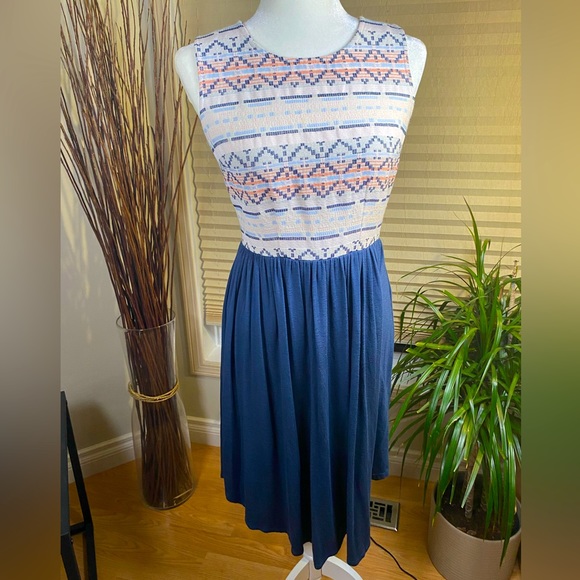 Anthropologie Dolan Left Coast Collection XS Dress Embroidered Sabado - Picture 2 of 7